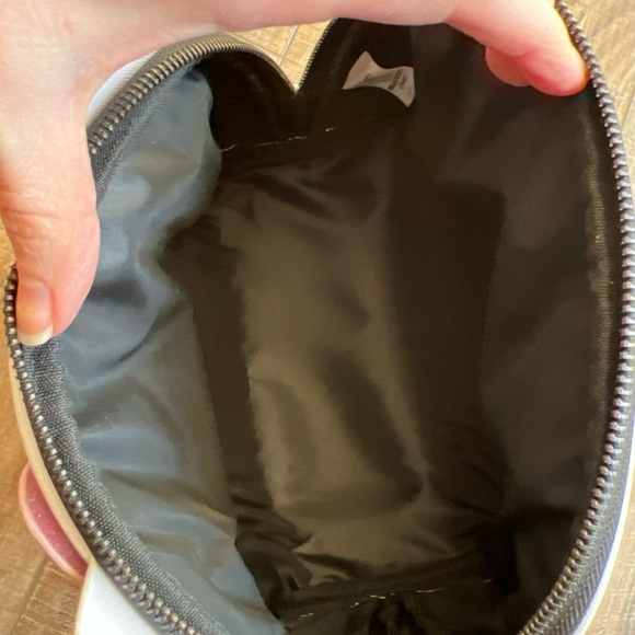 Sanrio White and Pink Cosmetic Bag with Cat Ears and Bow - Picture 6 of 7